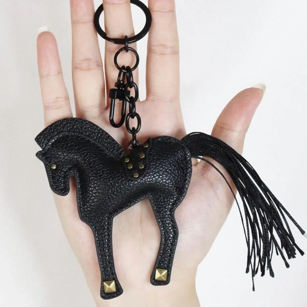 Celebrity look leather pony for your purse